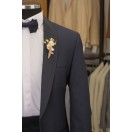 Sabit Şal Yaka Smokin Lacivert