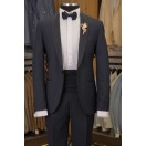 Sabit Şal Yaka Smokin Lacivert