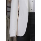 Sabit Şal Yaka Smokin Krem