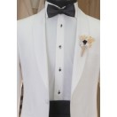 Sabit Şal Yaka Smokin Krem