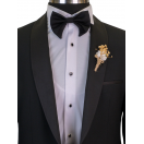 Sabit Şal Yaka Siyah Slim Fit Erkek Smokin