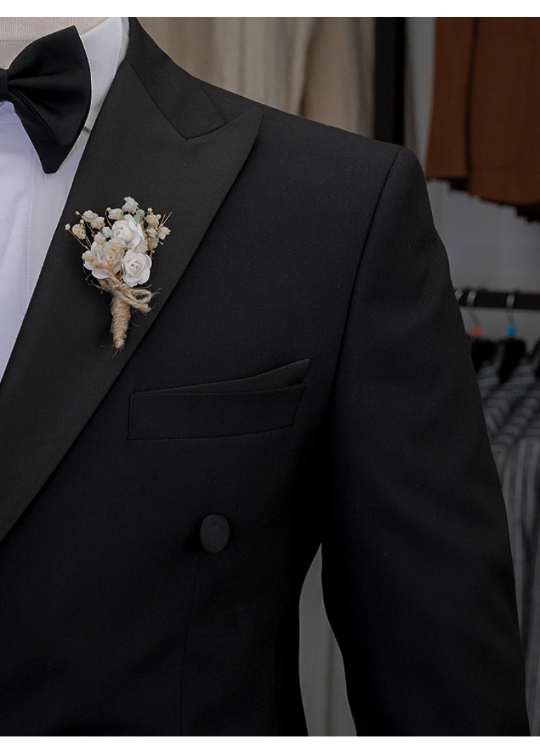 Gizli Düğme Esnek Ata Ya Beyaz