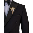 Gizli Düğme Esnek Ata Ya Beyaz