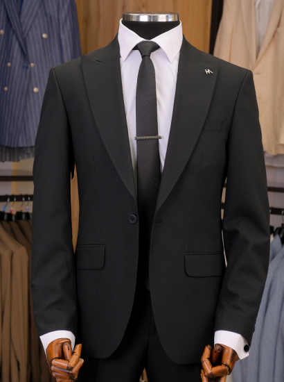 Yün Takım Elbise Siyah