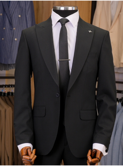 Yün Takım Elbise Siyah