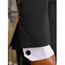 Yün Siyah Slim Fit Erkek Takım Elbise