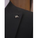 Yün Siyah Slim Fit Erkek Takım Elbise