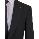 Yün Siyah Slim Fit Erkek Takım Elbise