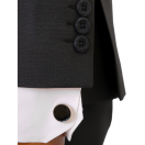 Yün Siyah Slim Fit Erkek Takım Elbise