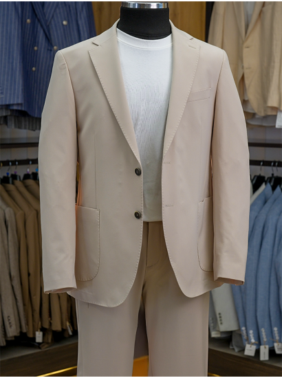 Kırışmayan Çantalı Spor Bej