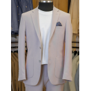 Krem Torba Cep Slim Fit Erkek Takım Elbise