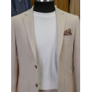 Torba Cep Krem Slim Fit Erkek Takım Elbise