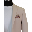 Torba Cep Krem Slim Fit Erkek Takım Elbise