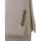 Torba Cep Krem Slim Fit Erkek Takım Elbise