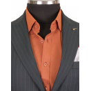 Yeşil Çizgili Slim Fit Erkek Takım Elbise