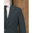 HVN Haki Slim Fit Erkek Klasik Yün Takım Elbise