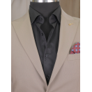 HVN Yün Klasik Takım Elbise Sütlü Kahverengi Erkek