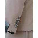 HVN Yün Klasik Takım Elbise Sütlü Kahverengi Erkek