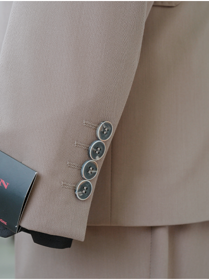 HVN Yün Klasik Takım Sütlü Kahverengi