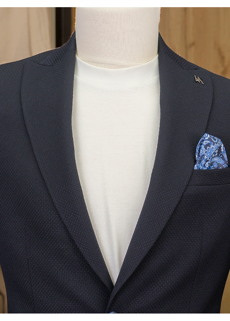Armürlü Slim Fit Erkek Blazer Ceket