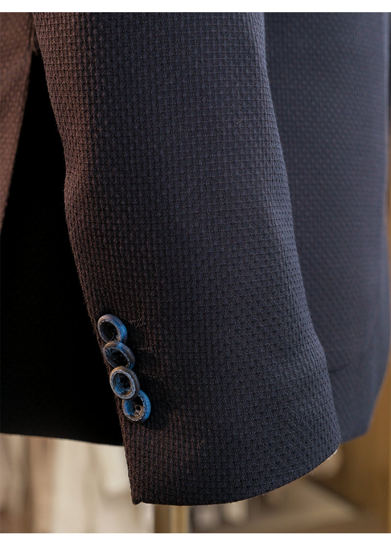 Armürlü Slim Fit Erkek Blazer Ceket