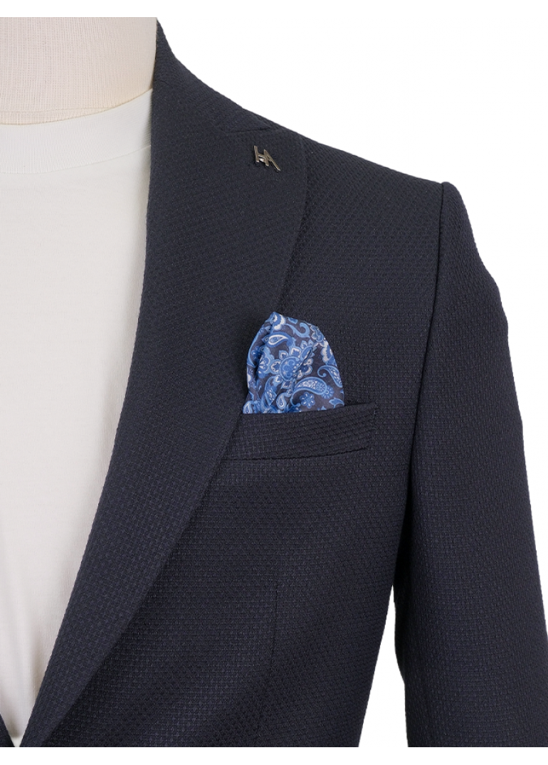 Armürlü Slim Fit Erkek Blazer Ceket