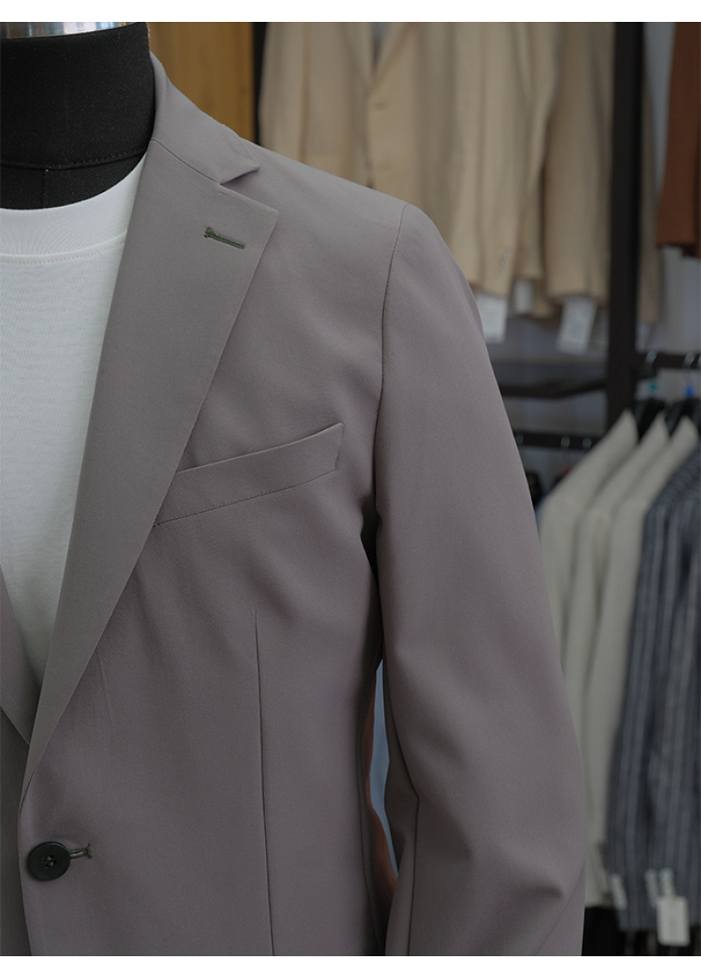 Astarsız Torba Cep Yeşil Slim Fit Erkek Ceket