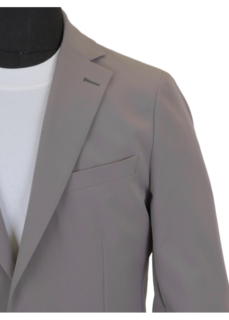 Astarsız Torba Cep Yeşil Slim Fit Erkek Ceket