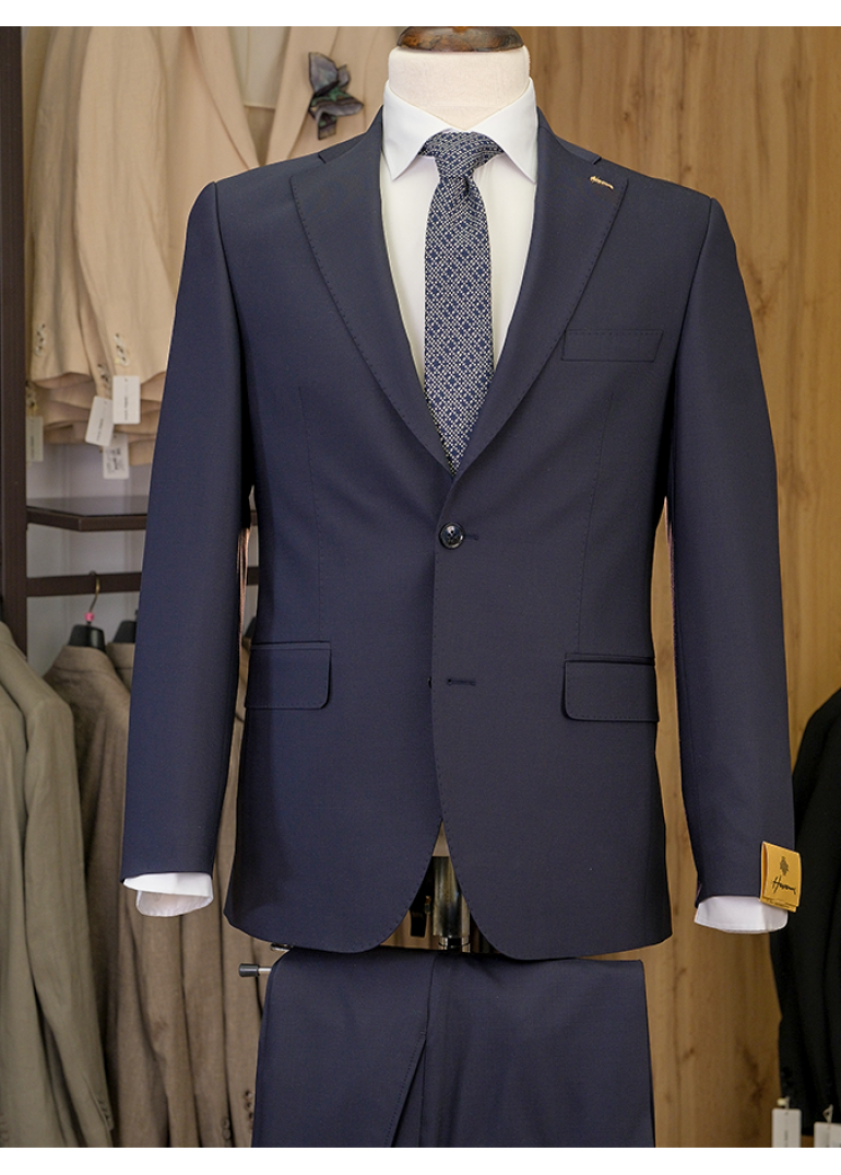 HAVAN %96 Yün Slim Fit Erkek Takım Elbise