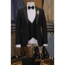 Sim Kıl Biye Damatlık Siyah