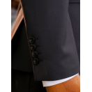 Yelekli Siyah Slim Fit Erkek Takım Elbise