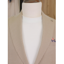 Torba Cep Bej Slim Fit Erkek Ceket