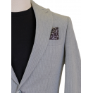 Torba Cep Gri Slim Fit Erkek Ceket