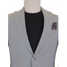 Torba Cep Gri Slim Fit Erkek Ceket