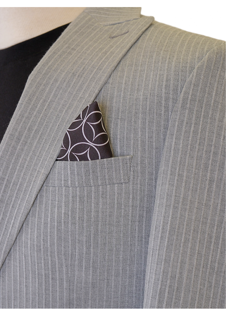 Torba Cep Gri Slim Fit Erkek Ceket