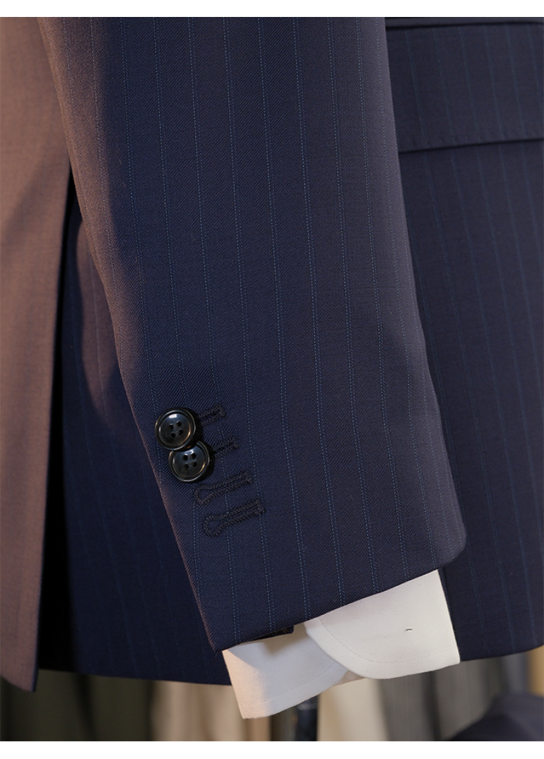 Rosea 02 Lacivert Slim Fit Erkek Takım Elbise