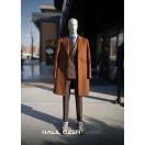 Kiremit Kaşmir Kaban | Wool Touch Kışlık