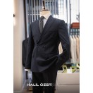 Lacivert Kruvaze Takım Elbise