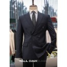 Lacivert Kruvaze Takım Elbise