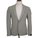 Örme Astarsız Açık Yeşil Slim Fit Erkek Ceket