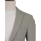 Örme Astarsız Açık Yeşil Slim Fit Erkek Ceket