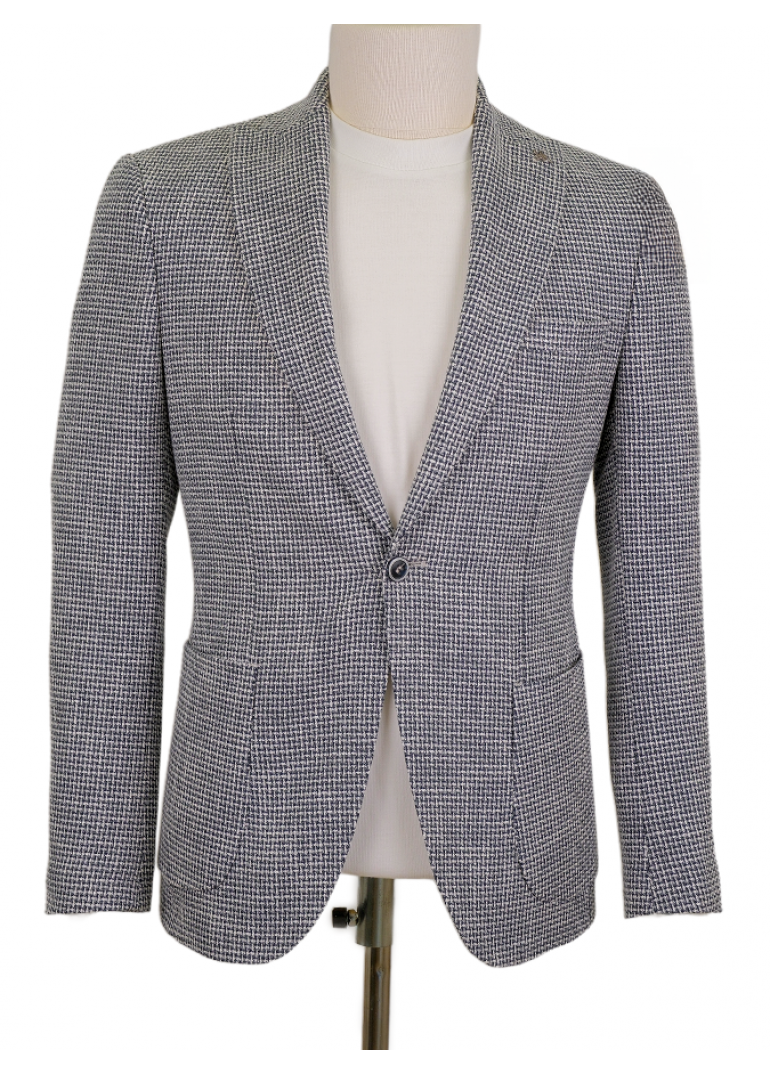 Kombinli Kruvaze Yeşil-Bej Slim Fit Erkek Takım Elbise