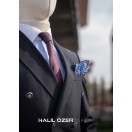 Lacivert Kruvaze Blazer Ceket