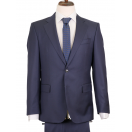 Kruvaze Lacivert Slim Fit Erkek Takım Elbise